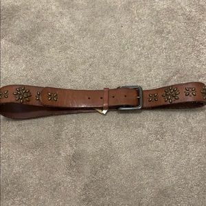 Leather Hollister Belt